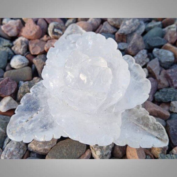 Quartz crystal flower 01 - Picture 2 of 9
